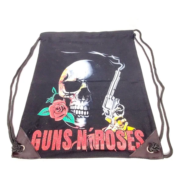 Guns N' Roses Reversible Drawstring Bag - Picture 1 of 4